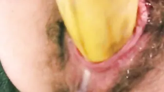 Messy Pissy Banana Cum
