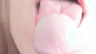 20 minutes of hottest penis sucking off tongue edging penis showing off