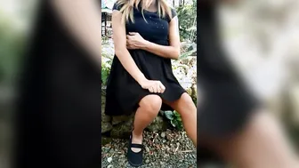 Pregnant Peeing Compilation - Outdoors - Outdoor - Golden Piss