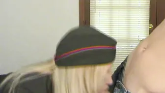 Charming Uniformed milf Charlee Chase Riding A Lucky Rough Cock