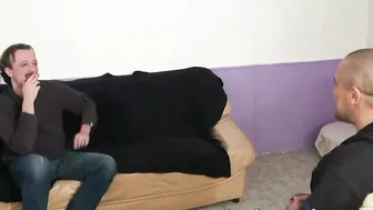 He offers his ex-wife to pay the rent