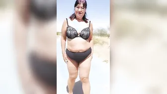 Stopping to peeing piss by the side of the road.