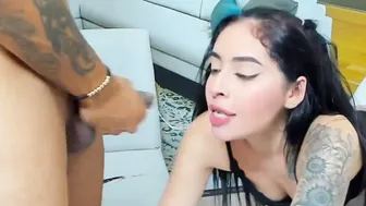 Horny Latina Gets Pounded By Lover