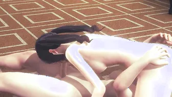 Anime Uncensored 3D - Yumiko Banged and sixty-nine with futanari - Japanese oriental Manga Hentai Game Porn