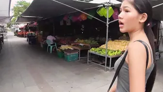 ThaiSwinger.me - Amateur slender oriental 18 year old takes white friends big cock into tight snatch