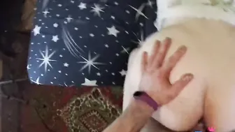 A young stepson destroys his stepmoms gigantic booty with his