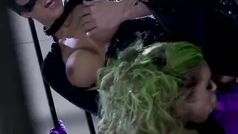 Dirty Parody Cosplay Nailed 2 Nasty Women Share a Cock