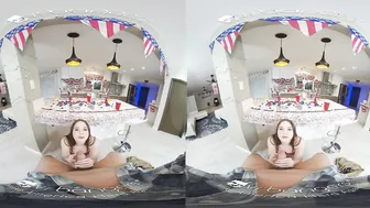 VR BANGERS Tight Twat Dark Hair is Hungry for Fat Sausage VR Porn