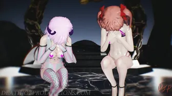 MMD R18+ Demon Misaka four.0 and Kuroko 2020Instillation Portal Island 1178