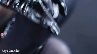 Feet Bondage Nylon inside Ebony Tights. BONDAGE Fetisch Sex Tape of Curvy Bombshell