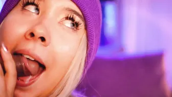 Freaky Colombian blonde loves blowing dicks with her slutty mouth