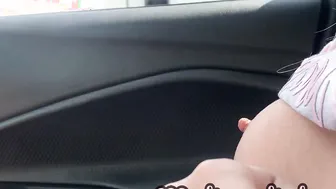 showing me off into traffic a truck driver recognized me and asked to suck my vagina and the hubby let
