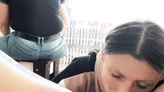 Preparing porn video – While my gf is preparing for the exam my neighbors