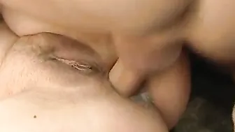 Old MILF getting shamelessly nailed inside the booty inside a