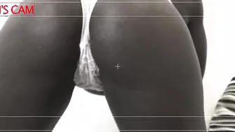 Vulgar african Girl getting banged by 2 white men at