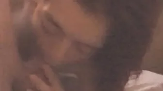 Teenagers swallows a load of cum - Cum inside mouth