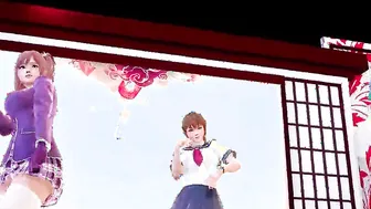 R18-MMD Masked Bitch Honoka Katsumi Tamaki DOA Cutie Dance