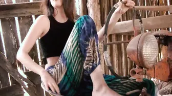 Hippie country sluts Starshine Crazy Foot Tape for Sinful Toes