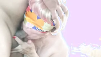 More of Grandmother deep throat. Angelas rich fellatio