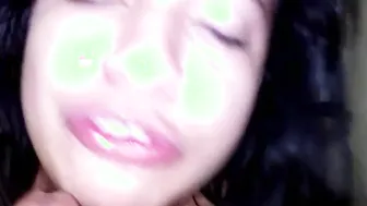 What a yummy bj this sexsual Hispanic hoe give me