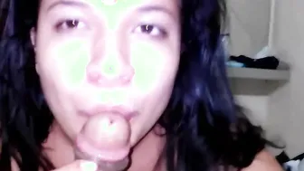 What a yummy bj this sexsual Hispanic hoe give me