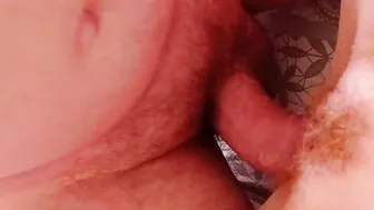 My red vagina getting pounded
