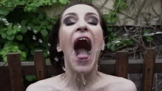 DiDevi TP And her first Double Vagina penetration .DPP DAP TP piss Gigantic rose gape dring piss  facial creampie