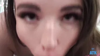 Turned On amateur beauty Brooke Johnson pov fellatio and vagina fucking
