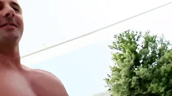 Jasmine Ebony Young Big Titted Romanian Bitch screwed by David Perry Outdoors Gigantic Titted Booty Fucking Cum on Booty Teaser#1 Hot
