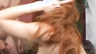 Milf is down to plowed 2 dicks at once and