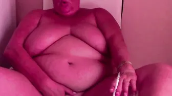 Lusty BBW Ex-Wife is already Smoking Having Fun with her Twat
