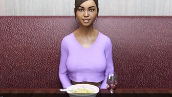 WHERE THE HEART IS #229 • Gets a nice glance at her perky melons