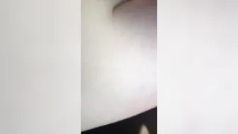 Biker Bitch gets Pounded inside the butt While bf waits into the house