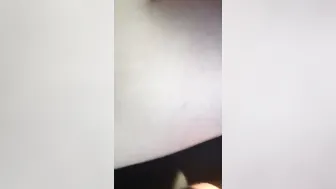 Biker Bitch gets Pounded inside the butt While bf waits into the house