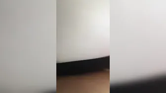 Biker Bitch gets Pounded inside the butt While bf waits into the house