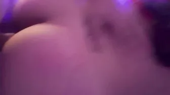French dark hair pounded doggy style anal