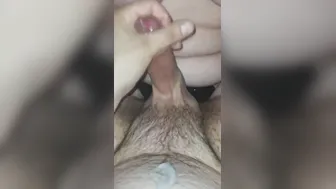 First time pegging makes him cum into minutes