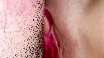 He licks her vulgar leaking twat and finger fucked her sweet asshole until she ejaculates rough - closeup