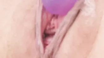 Quick creamy strong orgasm before work