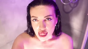 Powerful facial is the reward for a slobbery fellatio