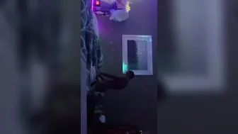 STL cougar SUCKING OFF big black cock