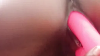 Ebony bimbos masturbating on kitchen floor