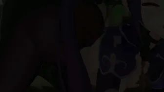 Animated 3D uncensored Genshin Impact Mona