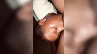 African Hottie Eats Vagina For The First Time
