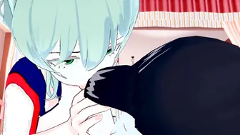 Lesbo Sex Yaoyorozu Momo and Toru Hagakure My Hero Academia Animated 3D