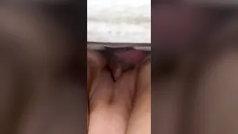 Hugest dick stranger comes by our private Gloryhole so I can stretch my snatch on his fat penis. I