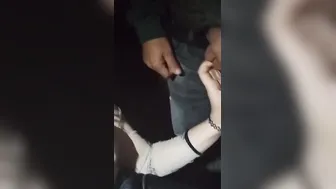 We load a whore into the vehicle and banged her