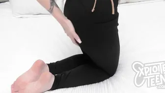 Exploited porn video – Amateur teenie with huge titted blows penis