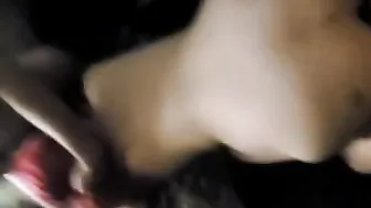 18 baby kitten takes two dicks rough n ruff