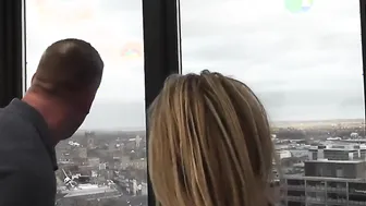 Window porn video – LUKE HARDY - Classy Filth banged inside front of the